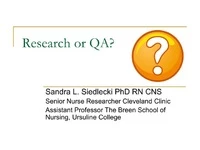Thumbnail for Research or Quality: Who Cares?