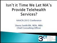 Thumbnail for Isn't It Time We Let MAs Provide Telehealth Services?