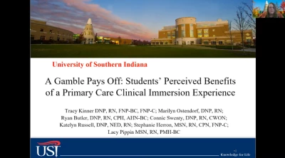 Thumbnail for A Gamble Pays Off: Students’ Perceived Benefits of a Primary Care Clinical Immersion Experience