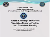 Thumbnail for Nurses' Knowledge of Diabetes: Translating Research Findings into Educational Planning