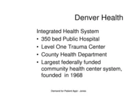 Thumbnail for In-Brief - An Appointment Today? * Meeting Demand for Patient Appointments in Safety Net Clinics * Utilizing Drop-in Group Medical Appointments (DIGMAs) in a Primary Care Setting