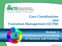 Thumbnail for Module 4: Care Coordination and Transition Management: Coaching and Counseling of Patients and Families