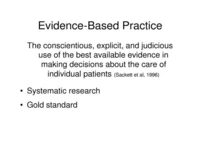 Thumbnail for Evidence-based Nursing Practice: Changing Culture, Changing Practice