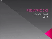 Thumbnail for Pediatric SIG