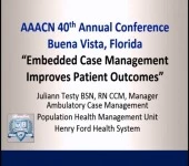 Thumbnail for Ambulatory Care Nurses for Embedded Case Management: Case Management Model Achieves Healthier Patient Outcomes