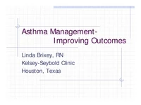 Thumbnail for Asthma Management - Improving Outcomes