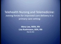 Thumbnail for Special In-Brief Sessions: Telehealth Nursing and Telemedicine: Joining Forces for Improved Care Delivery in a Primary Care Setting; A Twist on Teaching Telehealth: Flipping, Acting, and Measuring