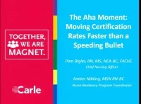 Thumbnail for The AHA Moment: Moving Certification Rates Faster than a Speeding Bullet!