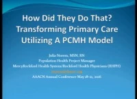 Thumbnail for How Did They Do That? Transforming Primary Care Utilizing a PCMH Model of Care