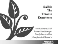 Thumbnail for SARS - The Toronto Experience (Part 1)