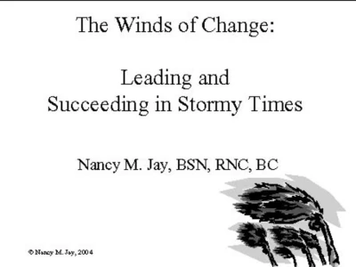 Thumbnail for The Winds of Change:  Leading and Succeeding in Stormy Times