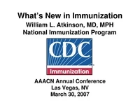 Thumbnail for What's New in Immunization