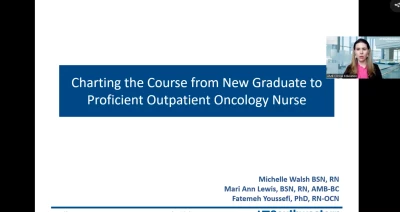 Thumbnail for Charting the Course from New Graduate to Proficient Outpatient Oncology Nurse
