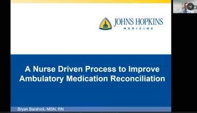 Thumbnail for Nurse-Driven Process to Improve Ambulatory Care Medication Reconciliation