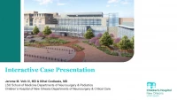 Thumbnail for Scientific Session IV: Trauma/Critical Care - Hydrocephalus