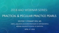 Thumbnail for 2018 Webinar - Pragmatic and Peculiar Practice Pearls