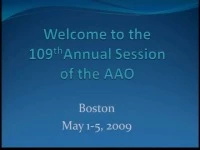 Thumbnail for 2009 Annual Session - Live Clinical Procedure: TAD Placement