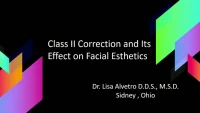 Thumbnail for Class II Correction and its Impact on Facial Esthetics