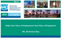 Thumbnail for Make Your Place of Employment Your Place of Enjoyment