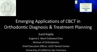 Thumbnail for Emerging Applications of CBCT in Orthodontic Diagnosis and Treatment Planning