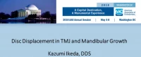 Thumbnail for Disc Displacement in TMJ and Mandibular Growth