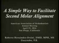 Thumbnail for A Simple Way to Facilitate Second Molar Alignment