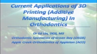 Thumbnail for Current Applications of 3D Printing in Orthodontics