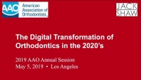 Thumbnail for The Digital Transformation of Orthodontics in the 2020's