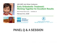 Thumbnail for Q & A Session: Casamassimo, Tesini, Sheller, Dillard, Murphy, Litch & Ploumis