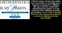 Thumbnail for 2014 Annual Session - Correction of Anterior Open Bite Using Intraoral Spurs to Modify Tongue Posture: Long-term Stability / Correction of Vertical Problems Using Orthodontic Mini-screws