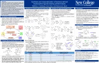 Thumbnail for Pendent base-functionalized biphenyl-derived bisphosphine ligands: Synthesis and characterization