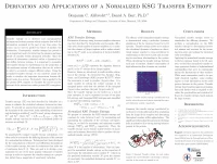 Thumbnail for Derivation and applications of a normalized KSG transfer entropy