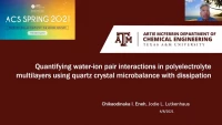 Thumbnail for Quantifying water-ion pair interactions in polyelectrolyte multilayers using quartz crystal microbalance with dissipation