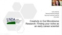Thumbnail for Creativity in gut microbiome research: Finding your niche as an early career scientist