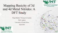 Thumbnail for Mapping basicity of 3d and 4d metal nitrides: A DFT study