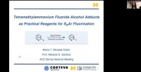 Thumbnail for Tetramethylammonium fluoride tertiary amyl alcohol as practical reagent for SNAr fluorination