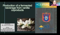 Thumbnail for Production of a fermented beverage from vanilla coproducts