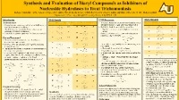 Thumbnail for Synthesis and evaluation of biaryl compounds as inhibitors of nucleoside hydrolases to treat trichomoniasis