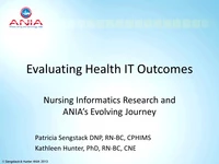 Thumbnail for Evaluating Health IT Outcomes: Nursing Informatics Research and ANIA's Evolving Journey