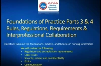 Thumbnail for CRC Module 4 (Part 2): Foundations of Practice: Rules, Regulations, and Requirements & Interprofessional Collaboration