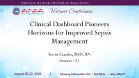 Thumbnail for Clinical Dashboard Pioneers Horizons for Improved Sepsis Management