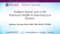 Thumbnail for Problem Solved: Lost in the Practicum Shuffle to Searching to a Position