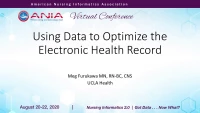 Thumbnail for Using Data to Optimize the Electronic Health Record
