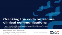 Thumbnail for Cracking the Code on Secure Communications