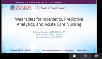 Thumbnail for Wearables for Inpatients, Predictive Analytics, and Acute Care Nursing