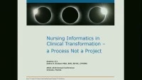 Thumbnail for Nursing Informatics in Clinical Transformation - A Process, Not a Project