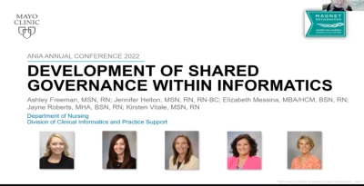 Thumbnail for Development of Shared Governance within Informatics