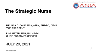 Thumbnail for Bedside to Nurse Executive: A Path for Success