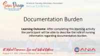 Thumbnail for Documentation Burden