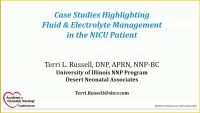 Thumbnail for Case Studies Highlighting Fluid and Electrolyte Management in the NICU Patient